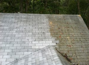 pressure washing roof in Green  